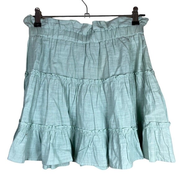 Hesperus festival style Layered Ruffled mini skirt‎ Size medium Taylor Swift - Picture 2 of 9